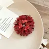 Pinza para el Cabello Popular de Flor de Orquídea Mariposa 2026 para Mujer, Pinza para el Cabello de Flor de Hortensia Estilo Vacaciones en la Playa, Accesorio para el Cabello con Pinza de Flor Artificial para Mujer