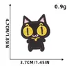 Patches de Bordado Computadorizado Patches de Desenho Animado Patches de Tecido Bordado Patches Termocolantes para Roupas Patches Adesivos Gato Gato Preto Diário Uso Diário