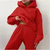 Verano 2026 Nuevo Transfronterizo Europa y América Comercio Exterior Ropa de Mujer Moda Estilo Deportivo Color Sólido Sudadera con Capucha Conjunto Casual