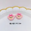 Muñeco de Oso Tauren de Dibujos Animados Nuevos Accesorios de Resina Pegamento de Crema Funda para Teléfono Estuche para Escribir Accesorios para el Cabello diy Material para Accesorios del Cabello