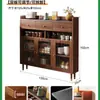 Nuevo aparador estrecho de 20 cm, mueble de almacenamiento integrado para montar en la pared, mueble para té, mueble de almacenamiento para comedor y cocina