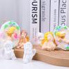 Meiqier Molde de Silicone 3D 3D Anjo Pedra Perfumada para Bolo de Chocolate Fondant DIY Molde de Assar