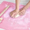 Tapete Grueso de Silicona para Amasar, Tapete de Silicona, Tabla de Silicona de Grado Alimenticio, Tapete para Hornear, Tapete para Estirar, Tapete Multifuncional