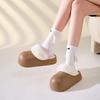 Pantufas de Algodão Populares para Mulheres no Outono e Inverno, Casal Doméstico Quente para Casa de Pelúcia Masculina Confinamento Atacado Transfronteiriço Sapatos de Algodão