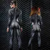 FD518 transfronterizo nuevo 2022 popular estampado Halloween horror esqueleto humano uniforme mono ajustado para mujer