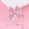 Accesorios para Joyería DIY Trébol de Cuatro Hojas Flor Colorida Aleación Serie Diamante Funda para Teléfono Móvil Pegatina de Diamantes de Imitación Belleza Material de Diamante