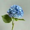 Flores Artificiales de Alta Gama con Tacto Realista y Efecto Hidratante, Hortensias en Color Café, Hortensias Vintage, Adecuadas para Decoración de Bodas en Hoteles y Casas de Huéspedes y Habitaciones Modelo