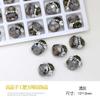 Explosiones K9 broca cuadrada para uñas de grasa super flash taladro manual de pilares bola taladro de pilares tridimensionales luz terminada broca para uñas de lujo de lujo accesorios para uñas