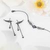 Pulsera Original Ala de Estrella para Mujer Plata de Ley 925 Diseño de Nicho Distintivo Ins Pulsera de Alas de Estrella Pulsera de Verano Versátil