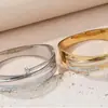 Moda Europeia e Americana Pulseira de Aço Inoxidável Galvanizado Pulseira Personalizada de Unha Cruzada com Diamante Pulseira de Aço Titânio Pulseira