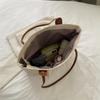 Bolsa de Gran Capacidad para Mujer 2026 Nuevo Estilo Bolso de Mano con Textura de Cuero Casual Bolso de Hombro Simple y Elegante