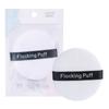 Ramila - Borla de terciopelo con efecto flocado para polvos, delicada esponja de maquillaje con cojín de aire para el rostro, doble uso, húmeda y seca, A79968