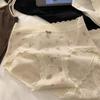 """Habitación del Jardín de Monet" [Serie Dulce Salada Ligera] Ropa Interior Antibacteriana 10A para Niñas, Bragas Cómodas de Algodón Puro con Refuerzo Extendido"""