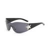 Gafas de Sol Pentagonales con Forma de Estrella Sin Marco Siamese Venta al por Mayor Millennium Spice Girls Street y2k Gafas de Sol de Personalidad Europeas y Americanas para Mujer