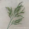 Plantas Verdes Artificiais para Casamento, Grama Aspargo Verde Estilo Floresta, Flores Artificiais Verdes, Materiais Florais Artificiais para Casamento, Série de Decoração para Salão de Casamento