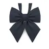 Poof Ding Oso Original Genuino JK Color Sólido Raíz de Pluma Corbata Lazo Flor Camisa Estudiante Universitario Femenino Accesorios Pequeño