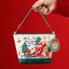 Navidad Nuevo Creativo Bolsita de Terciopelo de Manzana Portátil Bolsa de Regalo de Navidad Caja de Regalo de Manzana Nochebuena Regalos de Navidad