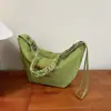 Bolso de Gran Capacidad para Mujer 2026 Nuevo Verano Casual Bolso de Hombro Cruzado Estilo Perezoso Plegado para Viajes Bolso Dumpling