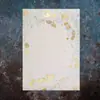 Serie Estelar Sellado Sellado Sellado Papel de Carta Plateado Sobre Personalidad Artística Carta de Amor Pintura Almacenamiento de Papel de Carta Bolsa para Cartas