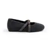 Sapatos de Salto Único com Flor de Camélia para Mulheres Baixas, Sapatos Mary Jane Planos que Aumentam a Altura, Sapatos Peludos Femininos, Laço Simples, Leves para Outono e Inverno
