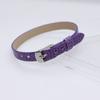 Nova Pulseira Europeia e Americana 8mmpu Pulseira de Cobra Vestível 8mmdiy Berloques de Letras Deslizantes