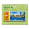 Modelo de Estampa em Folha de Alumínio Chengdu Cultural e Criativo Ímã de Geladeira Beco Largo Estreito Jinli Panda Base Hotel Presentes Culturais e Criativos