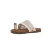 Sandalias de Tanga Tejidas Retro para Mujer, Nuevas Sandalias Slip-On de Nicho Verano 2026, Zapatos Planos Romanos de Playa