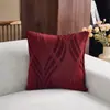Funda de Almohada Jacquard Tricolor para Sofá de Sala de Estar, Funda para Cojín Lumbar, Múltiples Diseños Disponibles, Venta al por Mayor de Fundas de Almohada para Suministro Transfronterizo
