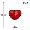 Parche de Tela Bordado con Lentejuelas de Corazón Flecha Flecha de Cupido Corazón de Melocotón con Forma de Corazón Bordado por Computadora Parche Adhesivo DIY para Ropa