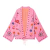 Comércio Exterior Transfronteiriço Atacado de Roupas Femininas Europeias e Americanas, Nova Moda Tendência Primavera 2026 Kaftan Bordado Longo