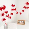 Set de Decoración de Habitación de Boda para Dormitorio y Sala de Estar de Casa Nueva, Incluye Banderines Colgantes, Guirnaldas y Cortinas de Colores