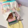 Mochila de Estilo Bosque Nueva de Moda Alta Apariencia Color Fresco y Dulce Bloque de Color Dopamina para Estudiantes de Secundaria y Preparatoria Mochila Ligera
