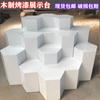 Suporte de Exibição para Veículo Aéreo Não Tripulado Suporte de Chão Hexagonal Armário de Exibição Suporte de Exibição Luminoso Prateleira com Trava Inteligente Chão de Alta Qualidade Zhongdao