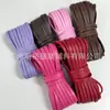 Correa suave de cuero PU plegable y plana de colores 60% de descuento cordón de unión accesorios para el cabello pinzas para el cabello cordón para colgar accesorios para la ropa cinta de tela