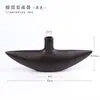 Jianshanchifang Liu Enseñanza Especial Arreglo Floral Negro Arreglo Floral Soporte para Flores Danza de la Grulla Zen Japonés Ikebana Adornos