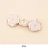 Botones Hechos a Mano para Cheongsam con Perlas de Jade y Diseño de Flor de Rosa, Botones Decorativos para Ropa Estilo Chino Hanfu y Traje Tang