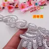 Novedades en el Mercado Accesorios de Vestir Performance de Danza Escénica Tocados Flores de Lentejuelas Hechas a Mano 802 # Flor de Lentejuelas