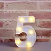 Luces de Letras Luminosas Transfronterizas, Números en Inglés, Luces LED, Propuesta de Cumpleaños, Declaración, Montaje de Escena, Decoración de Atmósfera, Coloridas