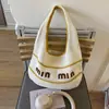 Bolso Tejido a Mano de Gran Capacidad Perezoso para Mujer 2025 Nuevo Bolso de Hombro de Moda Bolso Tote Grande Casual Tejido