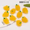Paisaje en Miniatura Simulación Frutas Luminosas Verduras Comida Juguete Figura de Resina Pinza para el Cabello Decoración DIY Accesorios Figura Pequeña Tridimensional