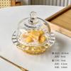 Tazón de Nido de Pájaro Estilo Chino Copa de Tremella Vaso con Tapa Transparente Exquisito de Alta Gama Hogar Fruta Snack Postre Tazón Pequeño Tazón de Sopa