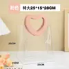 Bolsa Tote de PVC Transparente com Acabamento de Luxo, Adequada para Lembrancinhas de Casamento, Sacolas de Presente para o Dia das Crianças e Sacolas para Embalagem de Presentes de Madrinhas