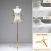 Tienda de Ropa Estilo Coreano Accesorios para Maniquíes Ropa de Mujer Exhibidor de Maniquí de Hombro Recto para Ventana Maniquí de Cuerpo Humano Soporte de Maniquí de Hombro Plano