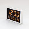 Reloj Digital LED de Pantalla Grande, Reloj de Mesa Sencillo Estilo Japonés con Termómetro, Despertador Multifuncional para Estudiantes, Reloj de Pared Silencioso