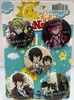 Nueva estrella de K-pop coreana de comercio exterior BTS (Chicos Bangtan) insignia pin insignia