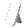 Espelho Dobrável Portátil para Quarto, Espelho Quadrado Simples para Maquiagem, Espelho Pequeno de Mesa para Estudantes de Dormitório, Espelho de Mesa Multiuso