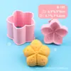 Decoraciones para pasteles serie pentagrama tridimensional, relieve simulado tridimensional de pentagramas grandes y pequeños para postres y moldes para pasteles de luna