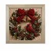 Kit de Pintura Feltro Tecido de Natal 3D Família Pai-Filho Feito à Mão Decoração 3D Sem Cola Decoração Criativa de Natal