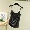Fular de Algodón Modal para Mujer Primavera y Verano Sin Mangas Ropa Interior Adelgazante Camiseta Básica Talla Grande Versátil Delgada Color Puro Chaleco