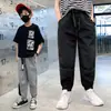 Pantalones Largos Casuales de Verano para Niños 2025, Pantalones Jogger Finos de Moda para Niños Mayores Anti-Mosquitos